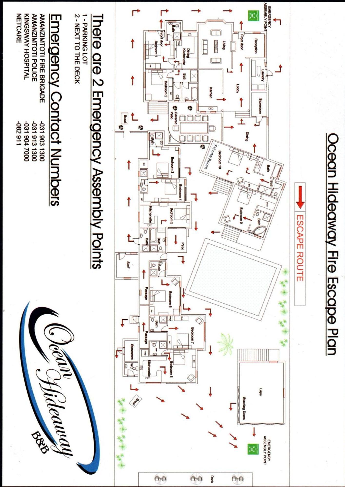 Ocean Hideaway Bed And Breakfast Amanzimtoti Luaran gambar